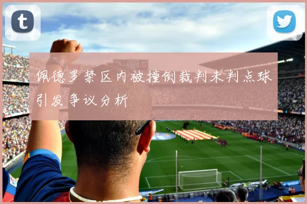 佩德罗禁区内被撞倒裁判未判点球引发争议分析